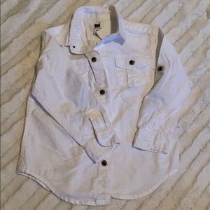 Janie and Jack White Button Down